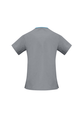 The Biz Collection Crossover Scrubs Top is a 65% polyester scrub top. 155gsm. 6 colour combinations. Great healthcare scrubs uniforms.
