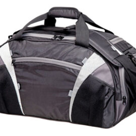 The Legend Life Chicane Sports Bag is available in two colours. 58 litres. Multiple pockets & detachable shoulder strap. Branded sports bags & promo products.
