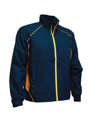 The Aurora Matchpace Jacket is a lightweight polyester jacket.  Great for sports.  Available in 6 colour combinations.  Sizes XS - 5XL.  Sports uniform jackets.