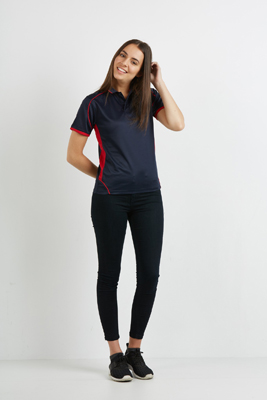 The Aurora Sports Matchpace Polo is 100% polyester, quick drying and perfect for sports teams.  6 colour combinations.  Sizes XS - 5XL.  A great sports uniform for everyone.