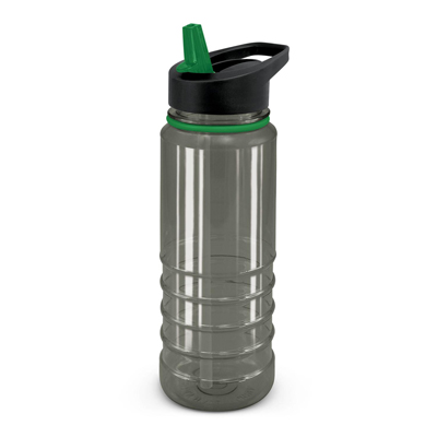 The Trends Collection Triton Elite Drink Bottle is a 750ml drink bottle.  Black or Clear bottle.  9 coloured lids.  Great branded mix n match drink bottles. 