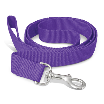 The Trends Collection Trek Dog Leash is a strong woven dog leash that can be branded 1 or both sides.  12 colours.  Great branded dog promotional products.
