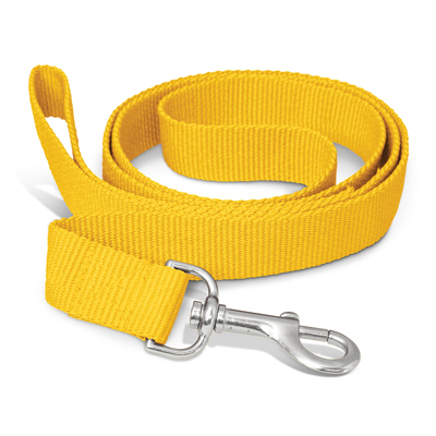 The Trends Collection Trek Dog Leash is a strong woven dog leash that can be branded 1 or both sides.  12 colours.  Great branded dog promotional products.