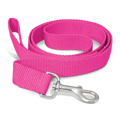 The Trends Collection Trek Dog Leash is a strong woven dog leash that can be branded 1 or both sides.  12 colours.  Great branded dog promotional products.