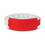 110889 Trends Collection Plastic Event Wrist Band Red