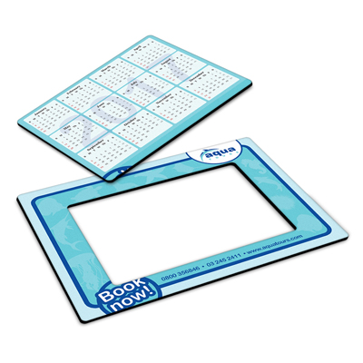 The Trends Collection Fridge Magnet Photo Frame is a magnetic photo frame with a high gloss laminated finish.  Great branded magnetic photo frames.
