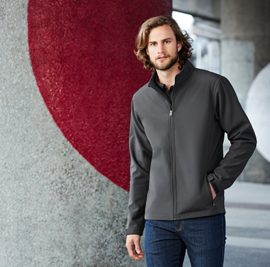 The Biz Collection Mens Apex Lightweight Softshell Jacket is lightly water repellent and wind resistant.  3 colours.  S - 5XL.  Great branded softshell jackets and Biz Collection apparel.