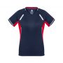 T701LS Biz Collection Ladies Renegade Tee Navy Red – Promotrenz