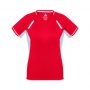 The Biz Collection Womens Renegade Tee is made from 100% Biz Cool material.  155 gsm.  Contrast panels. 6 - 24.  13 colours.  Great branded t shirts and Biz Cool apparel