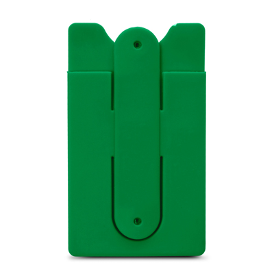 The Trends Collection Snap Phone Wallet is a soft touch silicone wallet with snap out phone stand.  13 colours.  Great branded phone wallets for your clients.