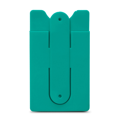 The Trends Collection Snap Phone Wallet is a soft touch silicone wallet with snap out phone stand.  13 colours.  Great branded phone wallets for your clients.