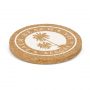 The Trends Collection Oakridge Cork Coaster - Round is a natural non marking cork coaster.  Natural.  Print or engrave available.  Great hospo coasters & practical promo products.