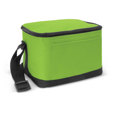 The Trends Collection Bathurst Cooler Bag is a 4.2 litre cooler bag. PE Foam Insulation with waterproof PEVA inner. 11 colours. Great branded small cooler bags.