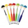 The TRENDS Mop Topper Pen is a fun, retractable plastic & metal ball pen with smiley faced head.   7 colours.  Great branded pens.