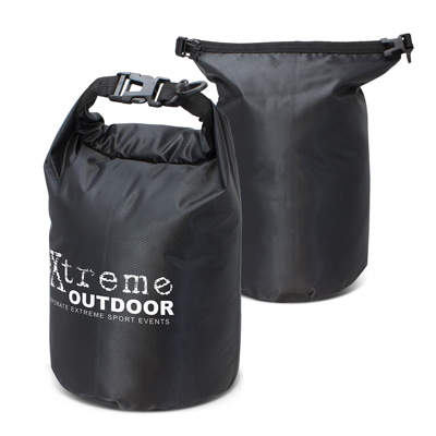 The Trends Collection Nevis Dry Bag is a 5 litre dry bag with heat sealed waterproof seams. 7 colours. Great branded travel bags to keep your clients stuff dry.