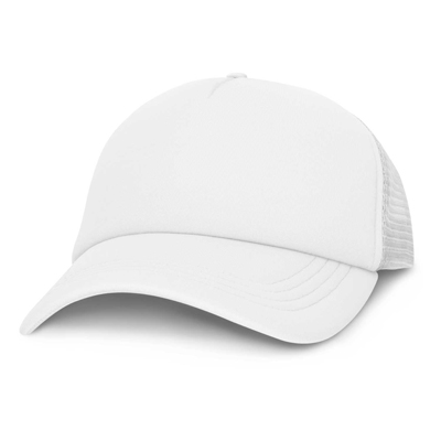 The TRENDS Cruise Mesh Cap is a premium quality, structured 5 panel trucker cap. Padded polyester and breathable mesh. Print or transfer branding.