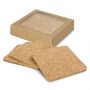 113034 TRENDS Oakridge Cork Coaster Set of 4