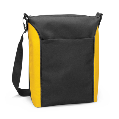 The TRENDS Monaro Conference Cooler Bag is a unique satchel style conference or event bag.  10litre cooler bag.  Branded promo cooler bag.