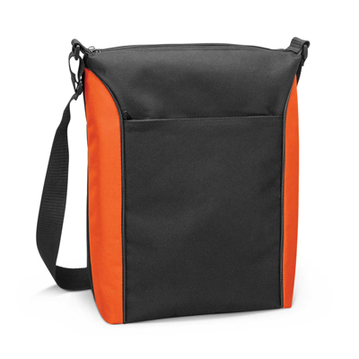 The TRENDS Monaro Conference Cooler Bag is a unique satchel style conference or event bag.  10litre cooler bag.  Branded promo cooler bag.