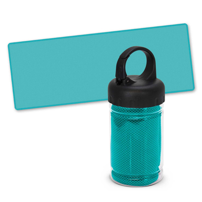 The TRENDS Active Cooling Towel is a polyester cooling towel - a handy sports or gym towel. 6 colours. Great branded sports towels.