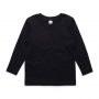 3007 AS Colour Kids Longsleeve Tee BLACK