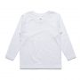 3007 AS Colour Kids Longsleeve Tee WHITE