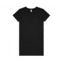 4028 AS Colour Mika Short Sleeve Dress – Black