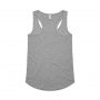4045 AS Colour Yes Racerback Singlet – Grey Marle