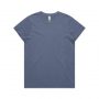 4065 AS Colour Womens Faded Tee – Blue