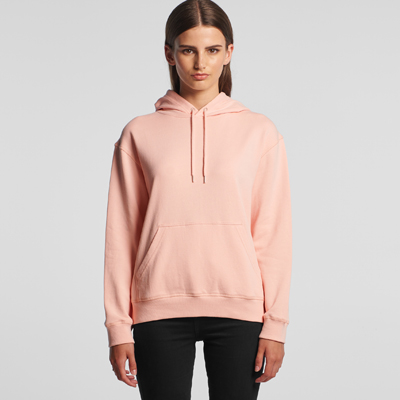 The AS Colour Womens Premium Hood is a relaxed fit, heavyweight, 350gsm Cotton French Terry hoodie.  5 colours.  Great printed heavyweight AS Colour hoodies.