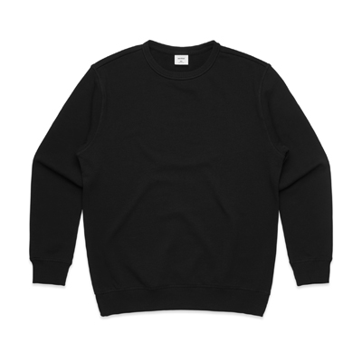 The AS Colour Womens Premium Crew is a relaxed fit, heavyweight, 350gsm Cotton French Terry hoodie. 5 colours. Great printed heavyweight AS Colour crew sweats.