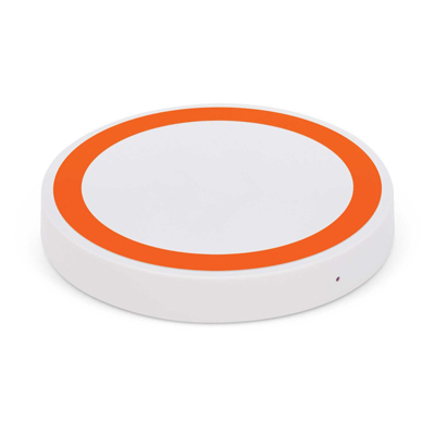 The Trends Collection Orbit Wireless Charger is a next generation 5 Watt wireless phone charger. 7 colours. Great branded wireless chargers.