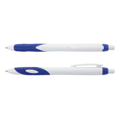 The Trends Collection Candy Pen is a new retractable plastic ball pen with soft grip. Blue ink. 5 colours. Great cost effective promotional pens.