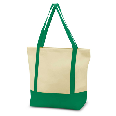 The Trends Collection Armada Tote Bag is a reusable two tone tote bag with fashionable natural look.  9 colours.  Great branded tote bags. 