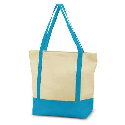 The Trends Collection Armada Tote Bag is a reusable two tone tote bag with fashionable natural look.  9 colours.  Great branded tote bags. 