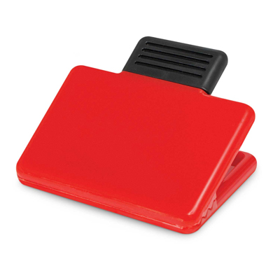 The Trends Collection Pronto Magnetic Clip is a rectangular clip with a strong magnet. Available in 8 colours. Great practical promo products from Trends Collection