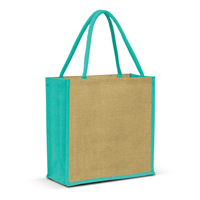 The Trends Collection Monza Jute Tote Bag is a smart laminated jute tote bag with padded cotton handles.  13 colours.  Great branded bags & promotional products
