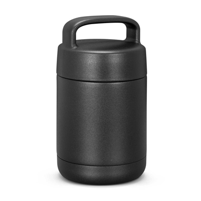 The Trends Collection Caldera Vacuum Flask is a 380ml double wall vacuum insulated food flask. 3 colours. Engraving and print options. Great vacuum flasks.