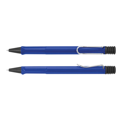 The Trends Collection Lamy Safari Pen is a classic ball pen made from polished plastic. 4 colours. Printed in 1 position. Great branded corporate pens.