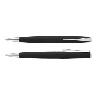 The Trends Collection Lamy Studio Pen is an elegant twist action ball pen with choice of barrel.  3 colours.  Great branded corporate pens for your clients.