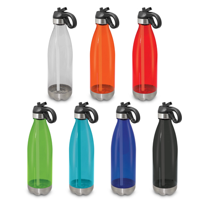 The Trends Collection Mirage Translucent Bottle Flip Lid is a 700ml drink bottle with timeless design.  Flip lid.  7 colours.  Great branded drink bottles.