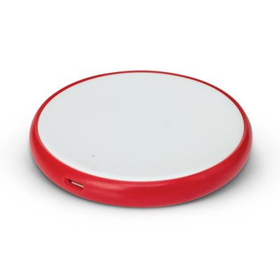 The Trends Collection Radiant Wireless Charger is a 5 Watt round wireless phone charger. Light Show. 3 colours. Great branded wireless chargers.