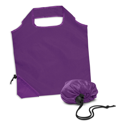 The Trends Collection Ergo Fold-Away Bag is a reusable shopping bag that can be folded away into a drawstring pouch.  13 colours.  Branding on pouch.