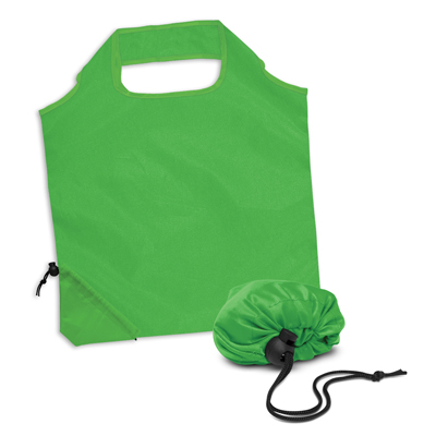 The Trends Collection Ergo Fold-Away Bag is a reusable shopping bag that can be folded away into a drawstring pouch.  13 colours.  Branding on pouch.