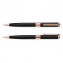 115150 Trends Collection Pierre Cardin Noblesse Pen – Black/Rose Gold