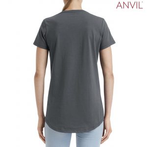 The Anvil Womens Black Tee is a 183gm unisex cotton tee.  Available in 10 colours and in sizes XS - 2XL.  Can be branded.  Great option for branded tees.