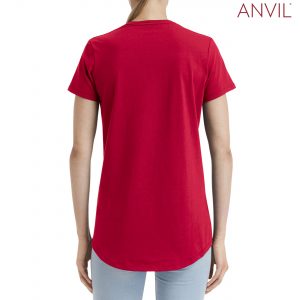 The Anvil Womens Black Tee is a 183gm unisex cotton tee.  Available in 10 colours and in sizes XS - 2XL.  Can be branded.  Great option for branded tees.