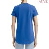 790L Anvil Womens Black Tee – Royal