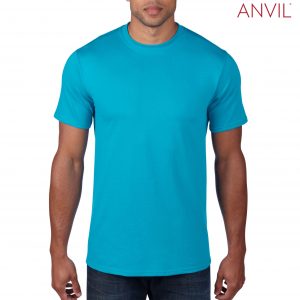 The Anvil Adult Black Tee is a 183gm unisex cotton tee.  Available in 15 colours and in sizes XS - 3XL.  Can be branded.  Great option for branded tees.