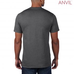 The Anvil Adult Black Tee is a 183gm unisex cotton tee.  Available in 15 colours and in sizes XS - 3XL.  Can be branded.  Great option for branded tees.